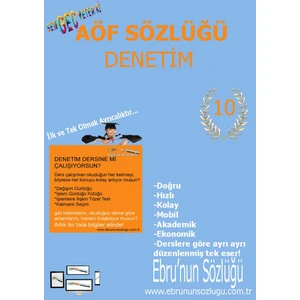 Aöf Iibf Ebrunun Sözlüğü Denetim-E Sözlük