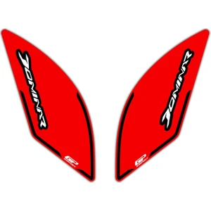 GP Kompozit Bajaj Dominar 250 / 400 2017-2024 Uyumlu Yan Pad Kırmızı