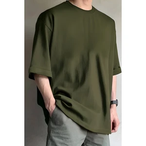 Erkek Oversize Rahat Bol Nefes Alan T-Shirt
