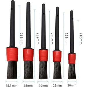 Main Shop Araba Temizlik Detay Fırçası 5 Farklı Boyda Set