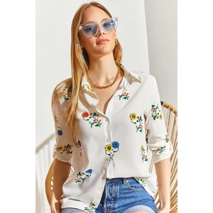 Multi Desenli Renkli Gömlek