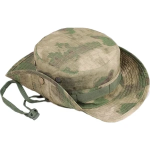 Liangduo Shop Fg Stili Kamuflaj Taktik Boonie Şapka Kamp Tırmanma Kovası Keskin Nişancı Şapkası Erkekler Açık Balıkçılık Yürüyüş Kap Güneş Koruyucu Boonie Kapaklar (Yurt Dışından)