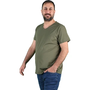 Erkek Süprem V Yaka Kısa Kol Tişört