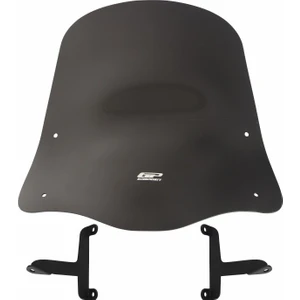 GP Kompozit Scooter Universal 2020 Uyumlu Ön Cam Siyah 42 cm