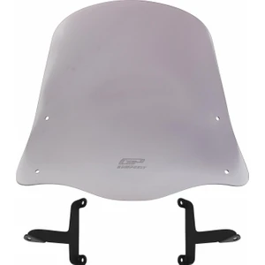 GP Kompozit Scooter Universal 2020 Uyumlu Ön Cam Füme 42 cm