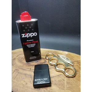 Isme Özel Zippo Çakmak,zippo Benzin ve Body Musta Panch