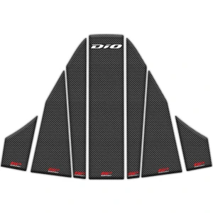 GP Kompozit Honda Dio 2021-2024 Uyumlu Tank Pad Seti Karbon