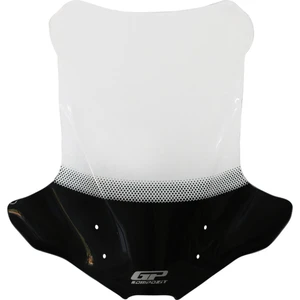 GP Kompozit Honda NC 700 X / NC 750 X 2012-2015 Uyumlu Baskılı Ön Cam Şeffaf 51 cm