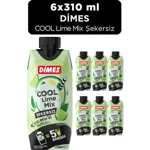 Cool Lime Şekersiz Mix 310ml 6 Adet