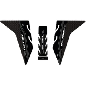 GP Kompozit Honda NC 750 X 2021-2024 Uyumlu Tank Pad Seti Siyah