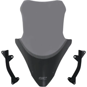 GP Kompozit Honda PCX 125 2021-2024 Uyumlu Ön Cam Füme 70 cm