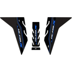 GP Kompozit Honda NC 750 X 2021-2024 Uyumlu Tank Pad Seti Mavi