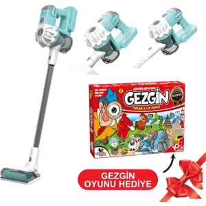 Vardem Oyuncak Dikey Elektrikli Süpürge 3 In 1 Oyuncak 78 cm Çıkarılabilir Elektrikli Süpürge