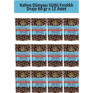 Kahve Dünyası Fındık Draje 60 gr x 12 Adet