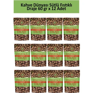 Kahve Dünyası Antep Fıstık Draje 60 gr x 12 Adet