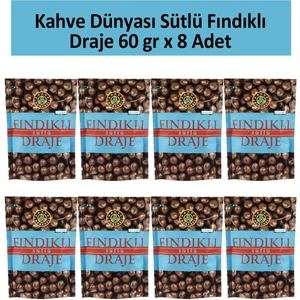 Kahve Dünyası Fındık Draje 60 gr x 8 Adet