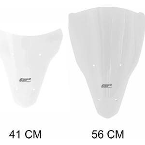 GP Kompozit Yamaha MT-07 Tracer 2020-2024 Uyumlu Ön Cam Şeffaf 56 cm