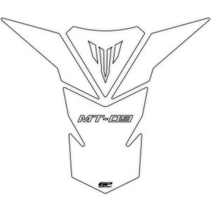 GP Kompozit Yamaha MT-09 2013-2020 Uyumlu Tank Pad Şeffaf