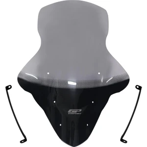 GP Kompozit Yamaha NMAX 125 / 155 2015-2020 Uyumlu Baskılı Elcikli Ön Cam Füme 74 cm