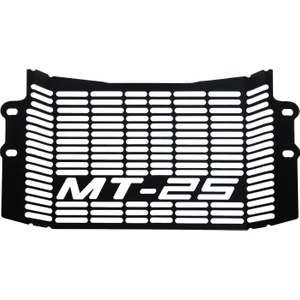 GP Kompozit Yamaha MT-25 2020-2024 Uyumlu Radyatör Koruma Siyah