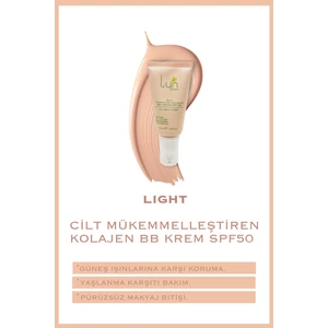 Cilt Mükemmelleştiren Kolajen Bb Krem SPF50 50ML Açık Ton
