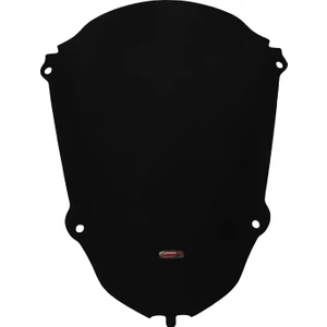 GP Kompozit Yamaha R25 2019-2024 Uyumlu Ön Cam Siyah 30 cm