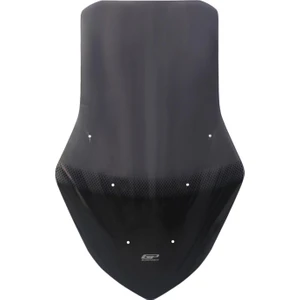 GP Kompozit Yamaha NMAX 125 / 155 2021-2024 Uyumlu Ayaklı Tur Camı Füme 72 cm
