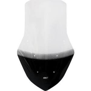 GP Kompozit Yamaha NMAX 125 / 155 2021-2024 Uyumlu Ayaklı Tur Camı Şeffaf 72 cm