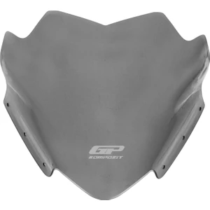 GP Kompozit Yamaha XMAX 250 / 400 2014-2017 Uyumlu Spor Ön Cam Füme 35 cm