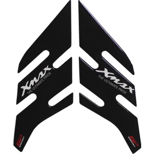 GP Kompozit Yamaha XMAX 250 / 400 2014-2017 Uyumlu Yan Pad Seti Siyah