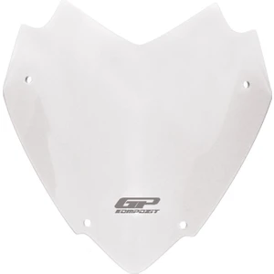 GP Kompozit Yamaha XMAX 2018-2023 Uyumlu Spor Ön Cam Şeffaf 34 cm