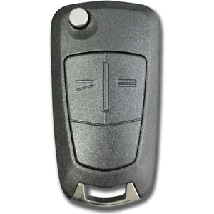 Tekno Dev Market Opel Astra H Corsa D 2 Buton Flip Key Boş Kap Oto Kumanda Kabı