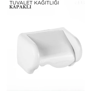 Plastik Kapaklı Tuvalet Wc Kağıtlık