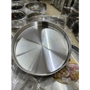 Börek Baklava Tepsisi Paslanmaz Çelik 36 cm