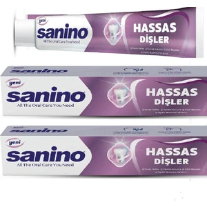 Hassas Dişler Sanino Diş Macunu 2 Adet 75 ml -Diş Eti Problemleri