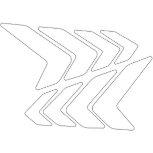 GP Kompozit Universal Yan Pad Yön Şeffaf