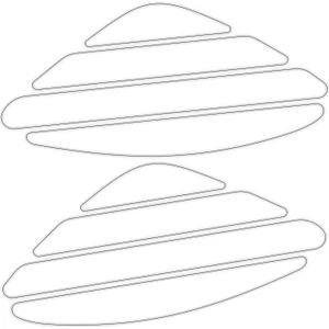 GP Kompozit Universal Yan Pad Çizgisel Şeffaf