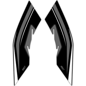 GP Kompozit Honda PCX 125 2021-2024 Uyumlu Yan Ayak Pad Gri