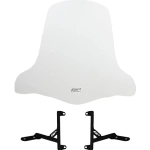 GP Kompozit Motolux CEO 110 2021-2023 Uyumlu Ön Cam Şeffaf 59 cm