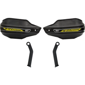 GP Kompozit Suzuki V-Strom 250 2017-2023 Uyumlu Plastik Elcik Koruma Siyah