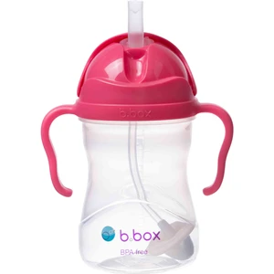Tıklama Uçlu Kilitli Pipetli Alıştırma Bardağı, 6 Ay, 240 Ml, Pembe, 1 Adet