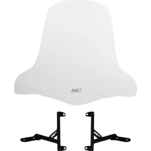 GP Kompozit Kanuni Resa 125 2022-2024 Uyumlu Ön Cam Şeffaf 59 cm