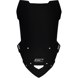 GP Kompozit Yamaha NMAX 125 / 155 2021-2024 Uyumlu Ön Cam Siyah 61 cm