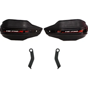 GP Kompozit Honda NC 750 X 2012-2024 Uyumlu Plastik Elcik Koruma Siyah