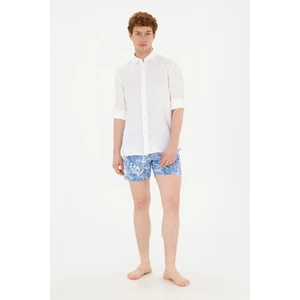 U.S. Polo Assn. Erkek Koyu Mavi Deniz Şortu 50282933-VR032