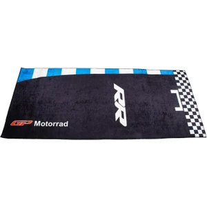 GP Kompozit BMW RR Universal Motosiklet Halısı Siyah-Mavi