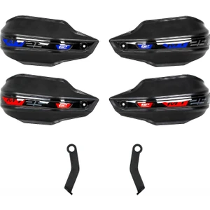 GP Kompozit Yamaha MT-25 2015-2024 Uyumlu Plastik Elcik Koruma Siyah KIRMIZI