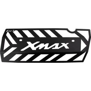 GP Kompozit Yamaha XMAX 2018-2024 Uyumlu Egzoz Koruma Kapağı Siyah