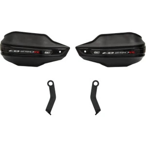 GP Kompozit Honda CB250R 2018-2024 Uyumlu Plastik Elcik Koruma Siyah