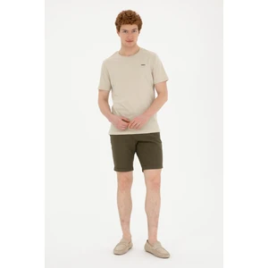 U.S. Polo Assn. Erkek Haki Şort / Bermuda 50289426-VR027